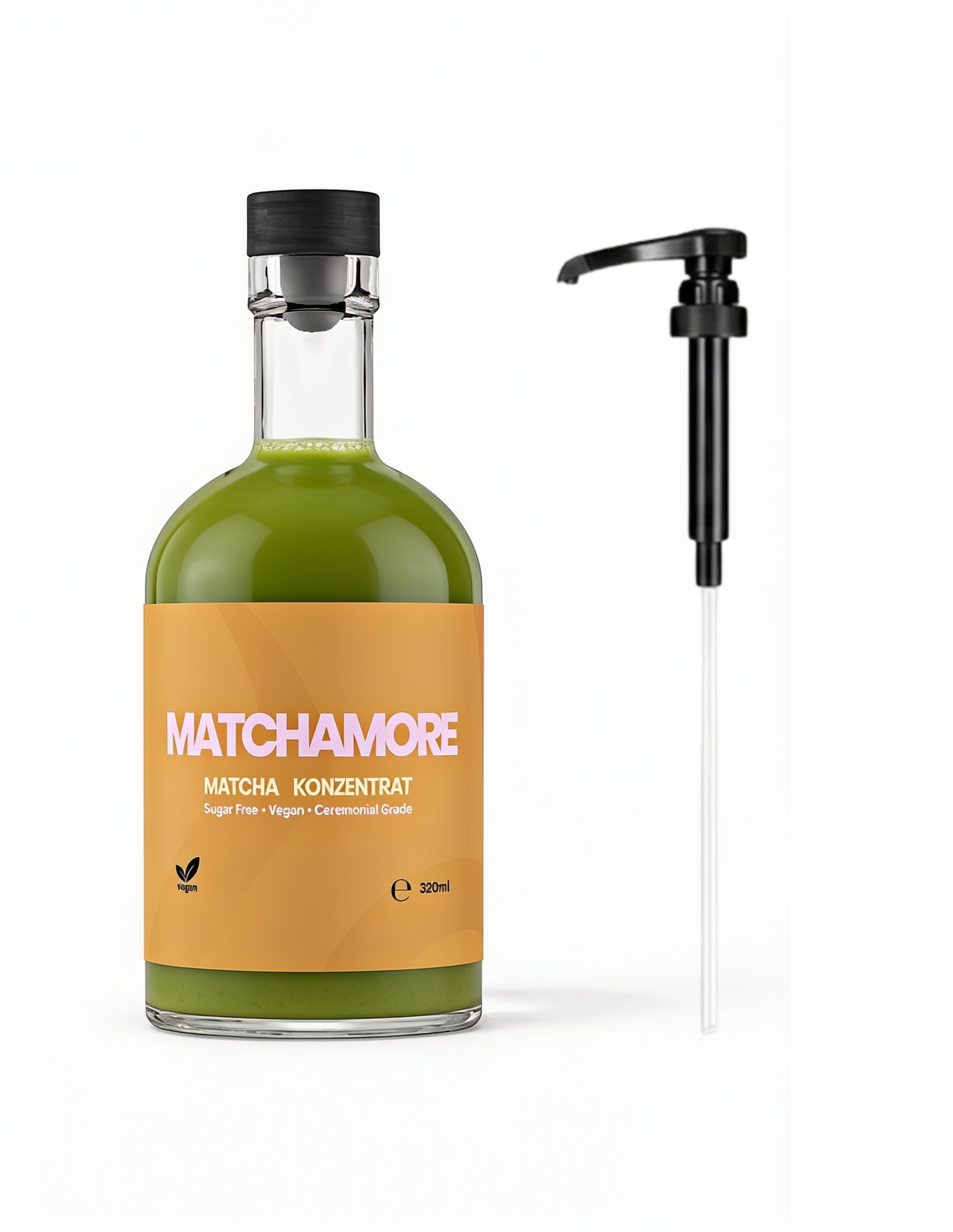 Matcha Konzentrat, mit Pumpdispenser